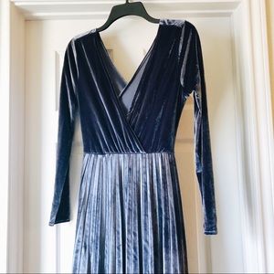 Nasty Gal Holiday Velvet dress